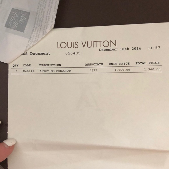 Louis Vuitton Brown Monogram Artsy MM - Picture 6 of 8